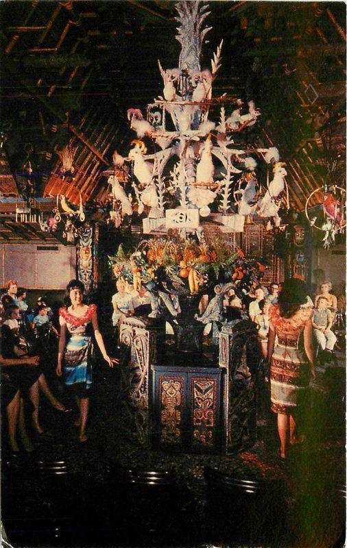 Amusement Enchanted Tiki Room Interior Disneyland California