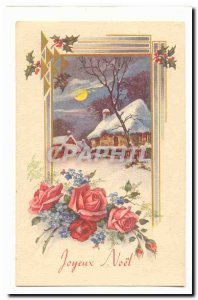 Old Postcard Fantasy Merry Christmas