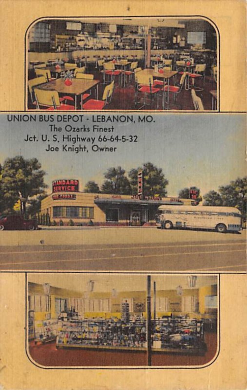 Union Bus Depot Lebanon, Missouri, USA Unused 