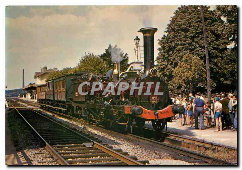 Postcard Modern RAILWAYS AND URBAN r�gionnaux