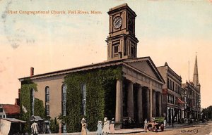 First Congregational Church Fall River, Massachusetts MA