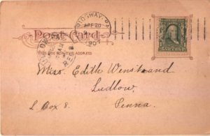 seasick postcard: All Going Out, Nothing Coming In