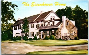 Postcard - The Eisenhower Home - Gettysburg, Pennsylvania