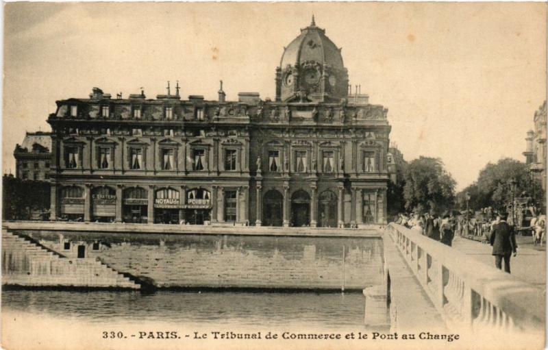 CPA PARIS 4e Le Tribunal de Commerce et le Pont au Change (445922)