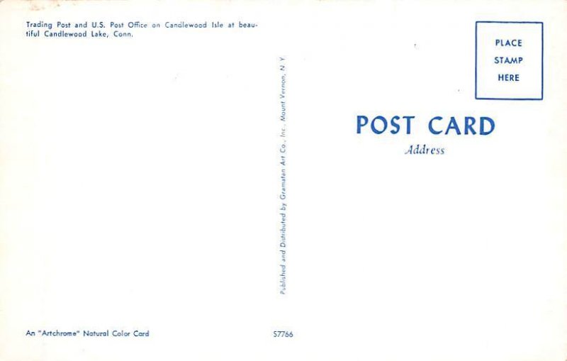 Trading Post and US Post Office Candlewood Isle - Candlewood Lake, Connecticu...