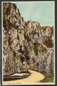 Somerset Postcard - Castle Craig, Cheddar      RS15053