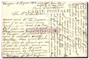 Old Postcard Fourges Le Chateau Generale View Rille