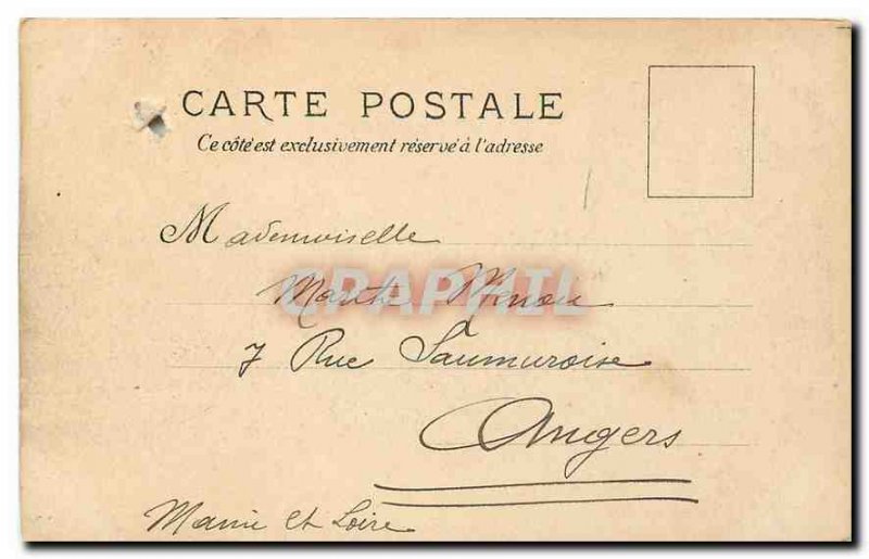 Old Postcard Paris City Hall