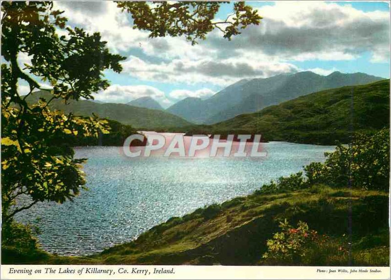 Modern Postcard Evening on the Lakes of Killarney Co Kerry Ireland