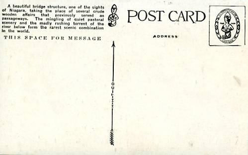 NY - Niagara Falls, Goat Island Bridge