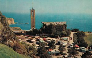 USA Wayfarers Chapel Portuguese Bend California Vintage Postcard 03.34