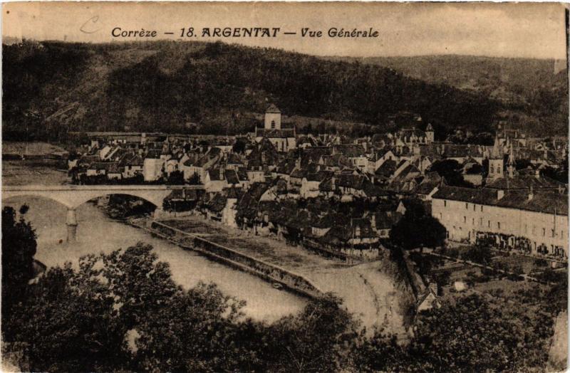 CPA ARGENTAT - Vue générale (692389)