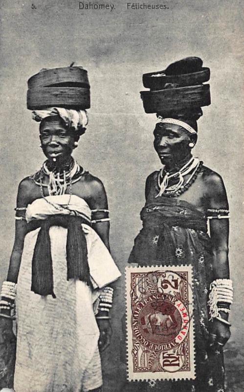 BENIN DAHOMEY : feticheuses - etat