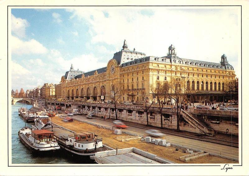 BF1854 l musee d orsay ship bateaux  paris  france