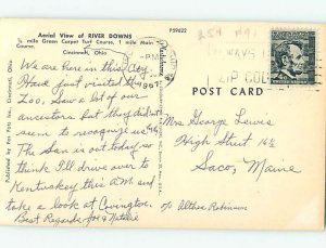 Chrome HORSE RACING SCENE Cincinnati Ohio OH AG5468