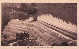 LP13  Ukiah, California, CA, Postcard, Eel River Dam.