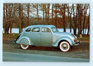 1934 Airflow DE SOTO 4-door 6-Passenger Sedan Chrome Photo Postcard #122303 