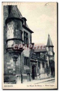 Old Postcard The Museum of Bourges Berry Hotel Cujas