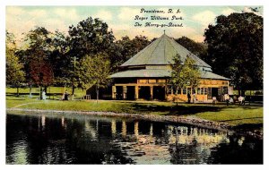 Postcard BUILDING SCENE Providence Rhode Island RI AP6511