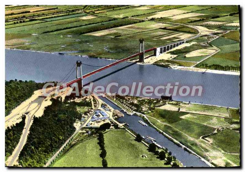 Modern Postcard The Tancarville Bridge Tancarville Bridge Mrs S