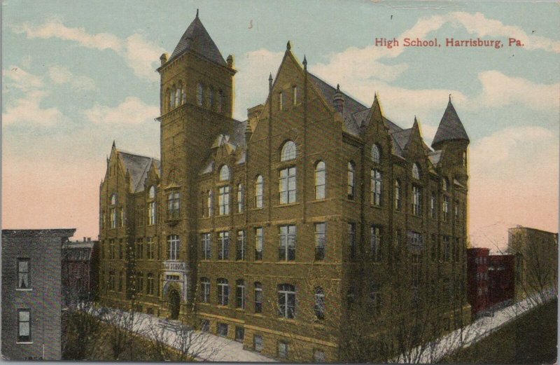 Postcard High School Harrisburg PA