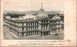 South Africa Governement Paleis te Pretoria Vintage Postcard C108