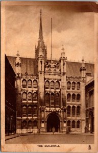 The Guildhall London England Postcard PC177