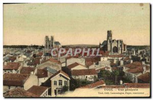 Old Postcard Toul Vue Generale