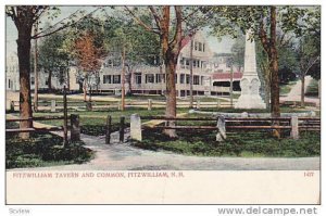 Fitzwilliam Tavern and Common, Fitzwilliam,New Hampshire,PU-1964