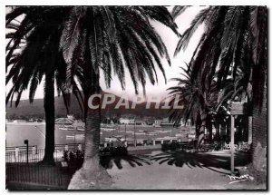 Modern Postcard The French Riviera Ste Maxime Sea View from the Place des Pal...