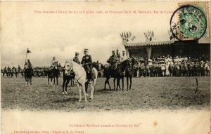 CPA NANCY Fetes, Roi de Cambodge S.M. Sisowath (864762)