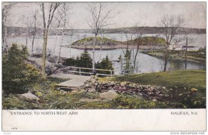 HALIFAX, Nova Scotia, Canada, 1900-1910's; Entrance To North-West Arm