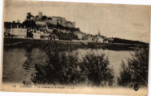 CPA CHINON - Le Chateau et la Vienne (229519)