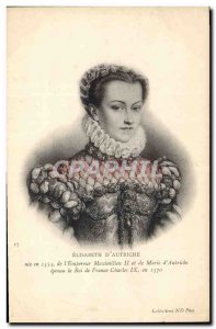 Old Postcard Elisabeth d & # 39Autriche