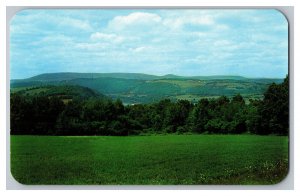 Postcard PA French Azilum Breezy View Route 6 Between Towanda And Wyalusing