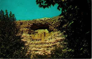 Montezuma Castle National Monument Camp Verde Arizona Chrome Postcard M12