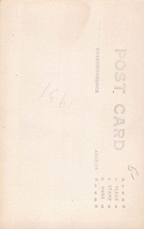 J76/ Interesting RPPC Postcard c1920 Chef Hat Nightgown People 183