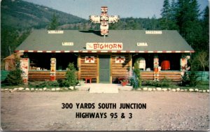 Postcard The Bighorn Roadside Souvenirs in Yahk, British Columbia