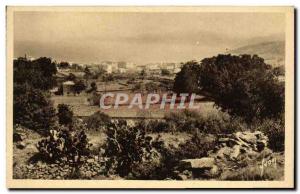 Old Postcard Ile Rousse Corsica Vue Generale