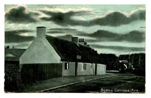 UK - Scotland, Ayr. Burns Cottage      (creases)