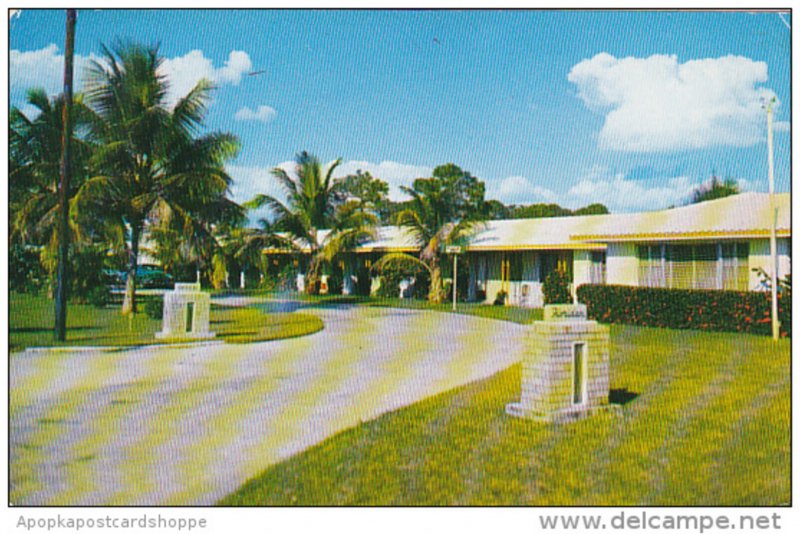 Motel Floridan Fort Myers Florida 1955