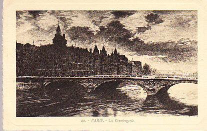 France - Paris - La Conciergerie 1939  Edition d'Art YVON