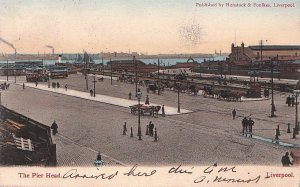 Postcard The Pier Head Liverpool UK