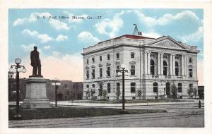 C98/ Macon Georgia Ga Postcard c1915 Unsent U.S. Post Office Building