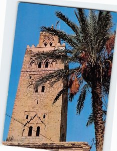 Postcard The Koutoubia of Marrakech, Morocco