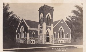 Michigan Clare New Methodist Episcopal Church 1910 Real Photo