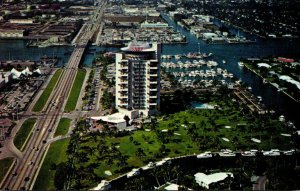 Florida Fort Lauderdale Aerial View Pier 66 Hotel and Marina