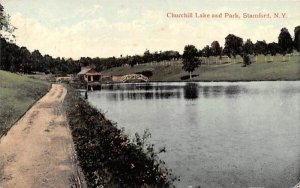 Churchill Lake & Park in Stamford, New York