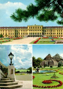 Austria Wien Vienna Schoenbrunn Palace Multi View 1970