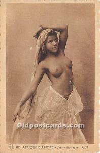 Afrique Du Nord Jeune Danseuse Arab Nude Unused 